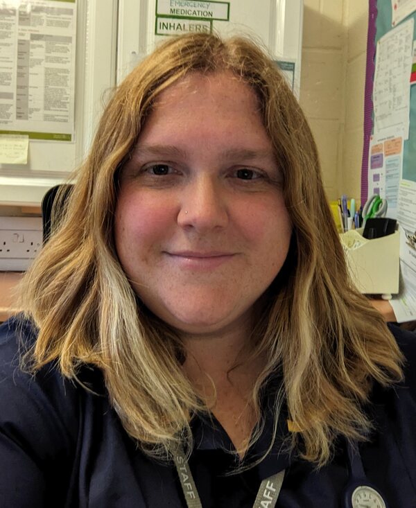 Photo of Amy Tobin - paediatric nurse
